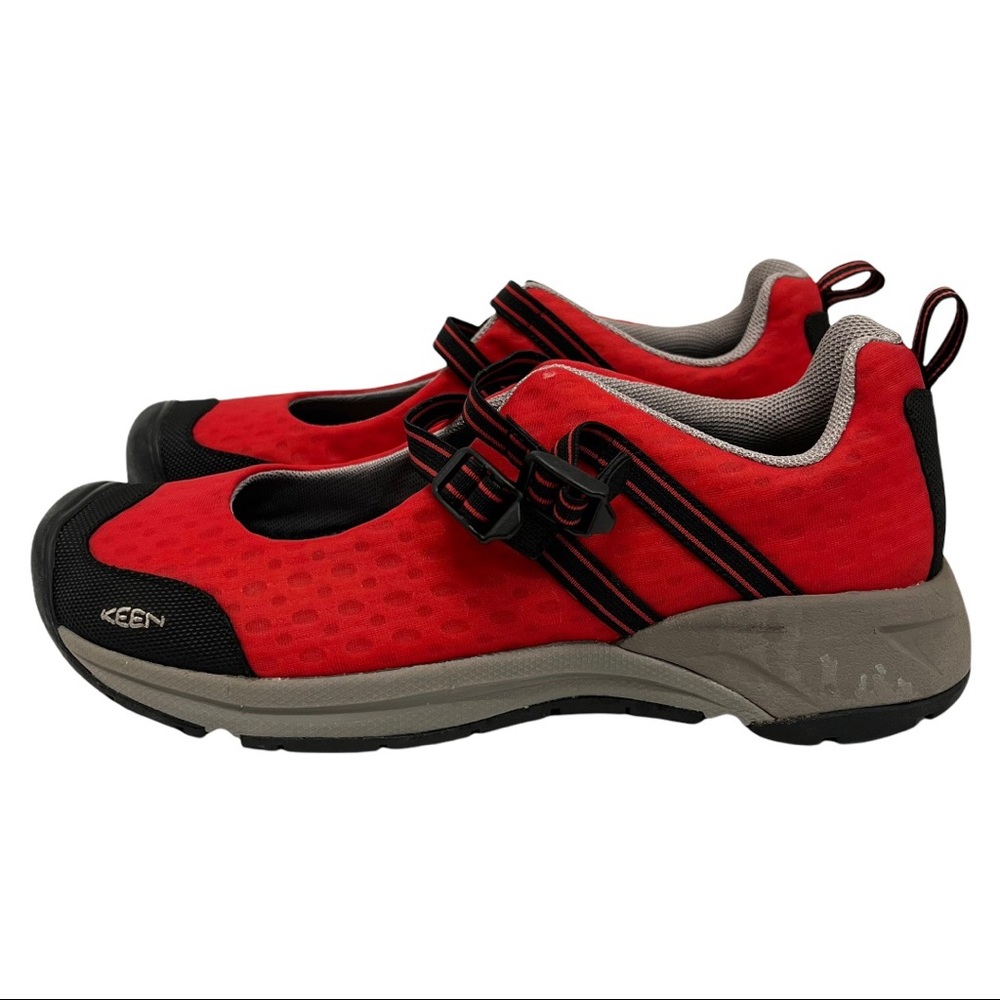 Keen Red Maryjane Active Outdoor Hiking Double Strap Shoes